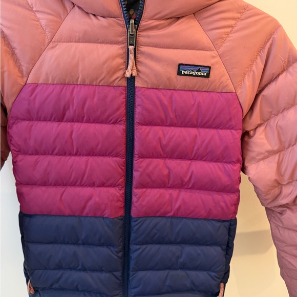 Patagonia Kids' Reversible Down Sweater Hoody Jacket - Picture 3 of 11